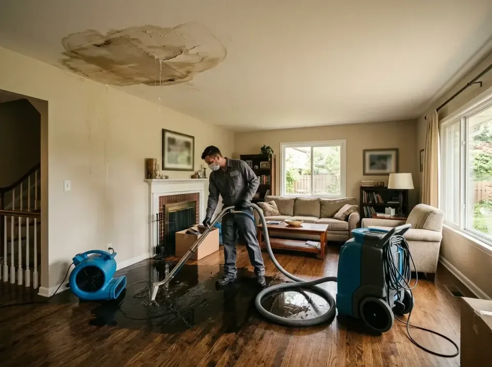 attic-pipe-burst-ceiling-drip-008 — frequently asked questions, Water Damage Restoration & Carpet Care in Sewanee, TN